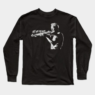 get off my lawn Clint Eastwood Long Sleeve T-Shirt